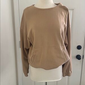 Tan Publish Brand Crewneck Sweatshirt
